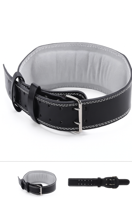 Leather Weightlifting Belt Gym 3.0