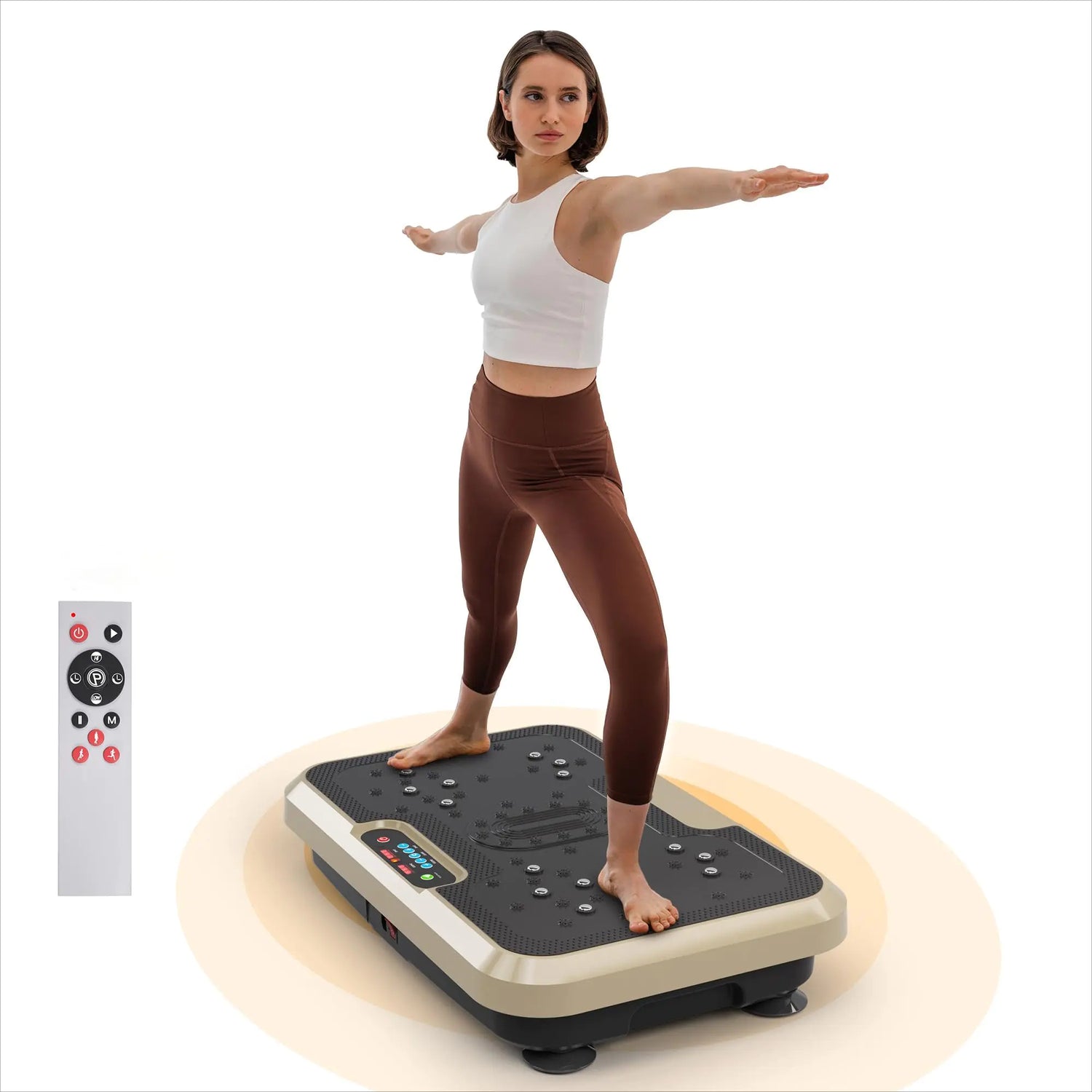The Vibration Plate Exercise Machine. 0