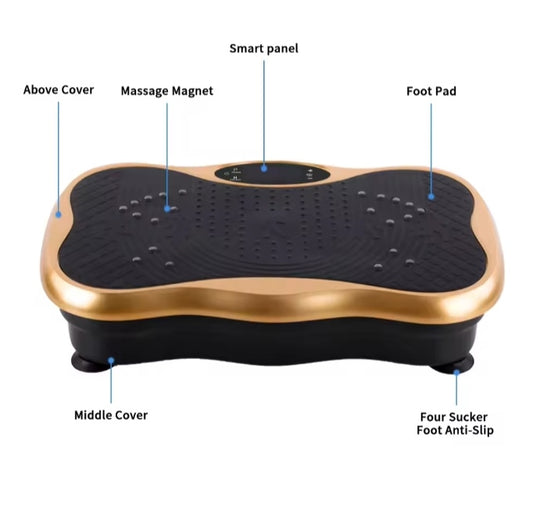 Vibration Plate Exercise Machine For Whole Body Workout At Home. 4