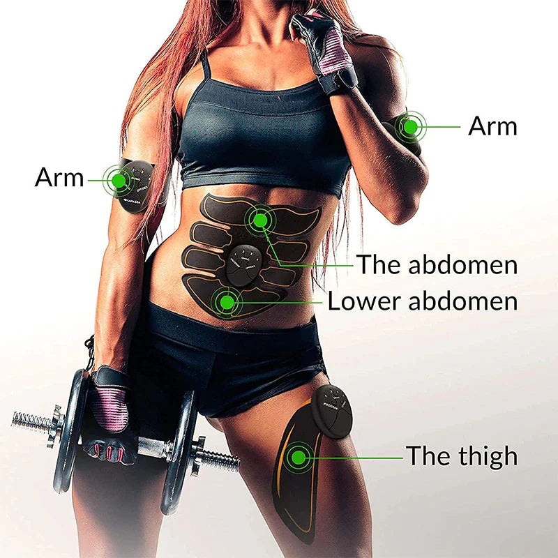 EMS Abdominal and Gluts Muscle Toning Stimulator