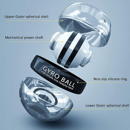 Gyro Ball Wrist And Forearm Exerciser. 8