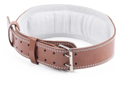 Leather Weightlifting Belt Gym