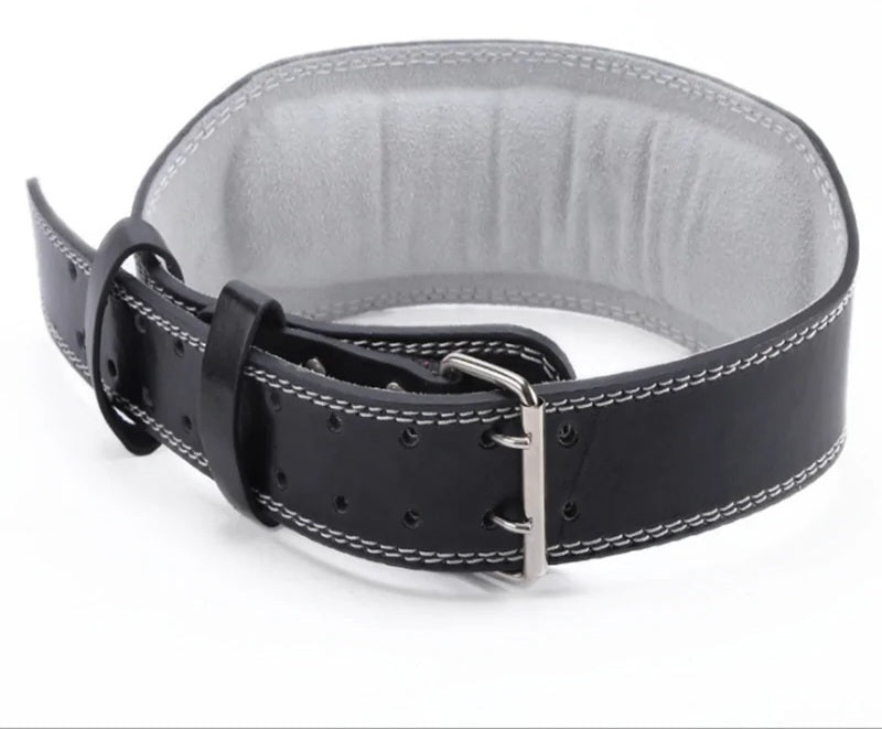 Leather Weightlifting Belt Gym