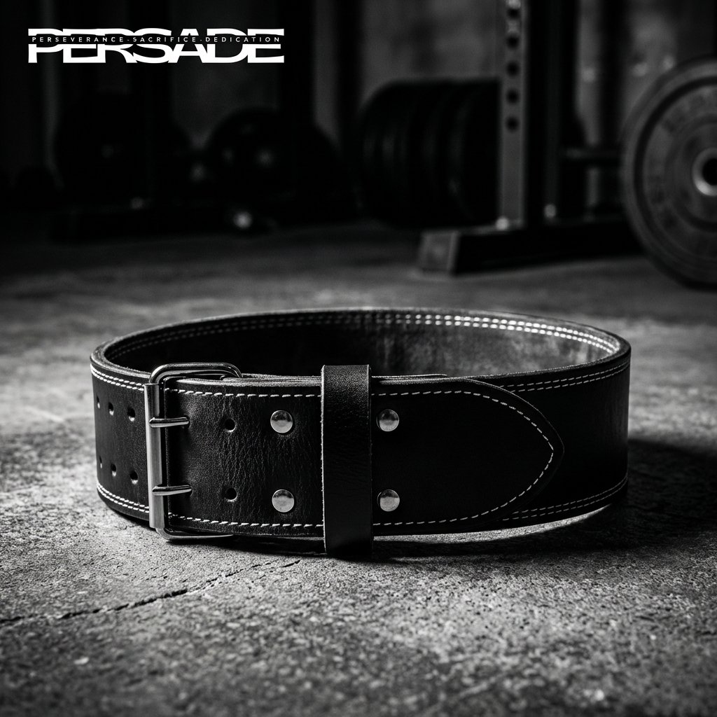 Leather Weightlifting Belt for Gym. 1