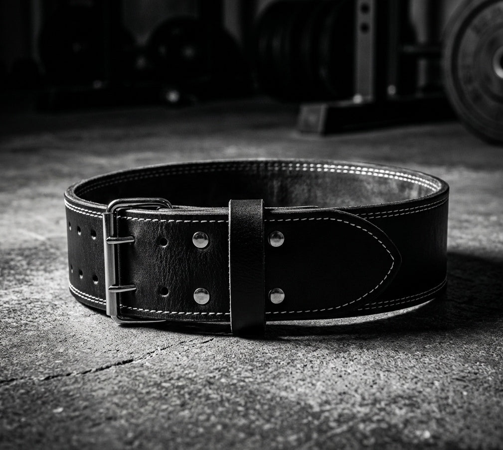 Leather Weightlifting Belt for Gym. 2