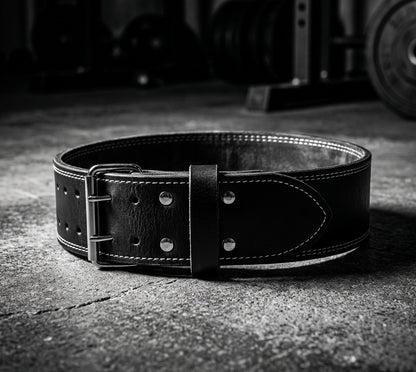 Leather Weightlifting Belt for Gym. 2